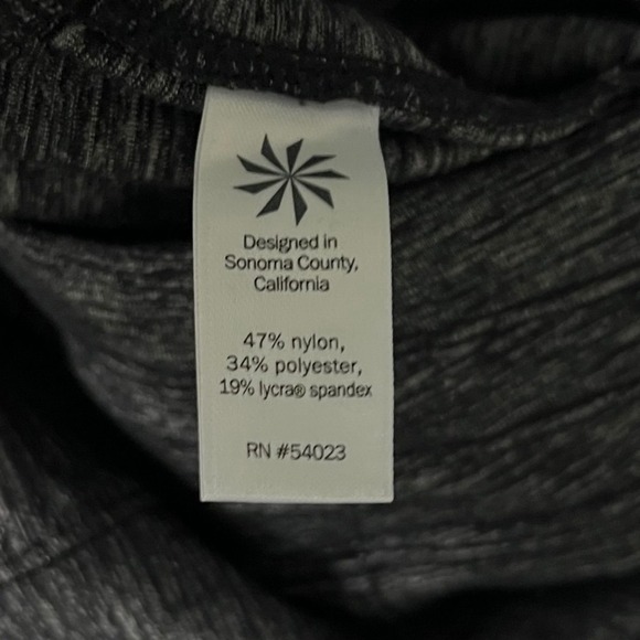 Athleta Gray Heathered  Jogger Pants XS - Picture 5 of 6